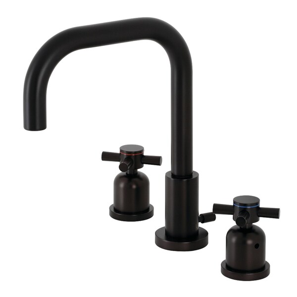 FSC8935DX Concord Widespread Bathroom Faucet W/ Brass Pop-Up, Bronze